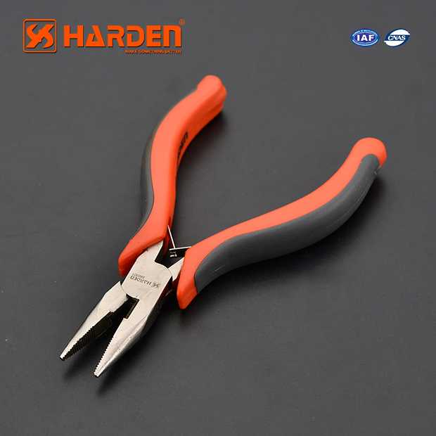 Mini Long Nose Pliers 4.5 Inch Harden Brand 560301