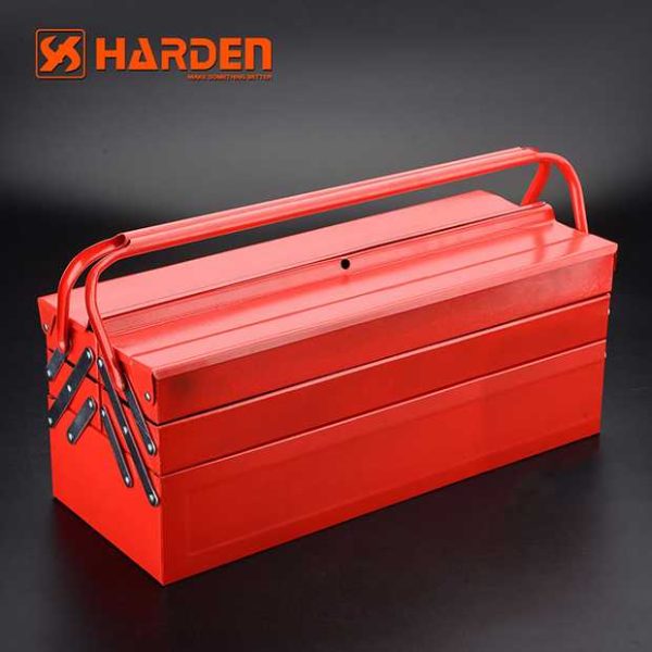 21.5 Inch Steel Empty Tool Box Harden Brand (5 Tray) 520203
