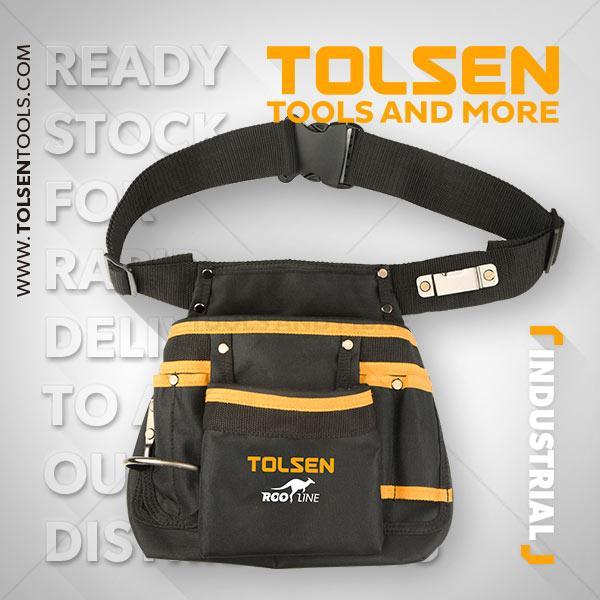 11 Pocket Industrial Tool Pouch Tolsen Brand 80120