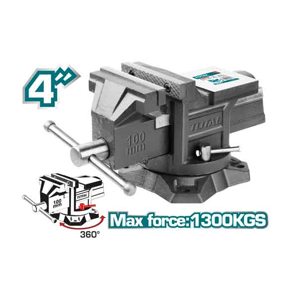 4 Inch Bench Vice Total Brand THT6146