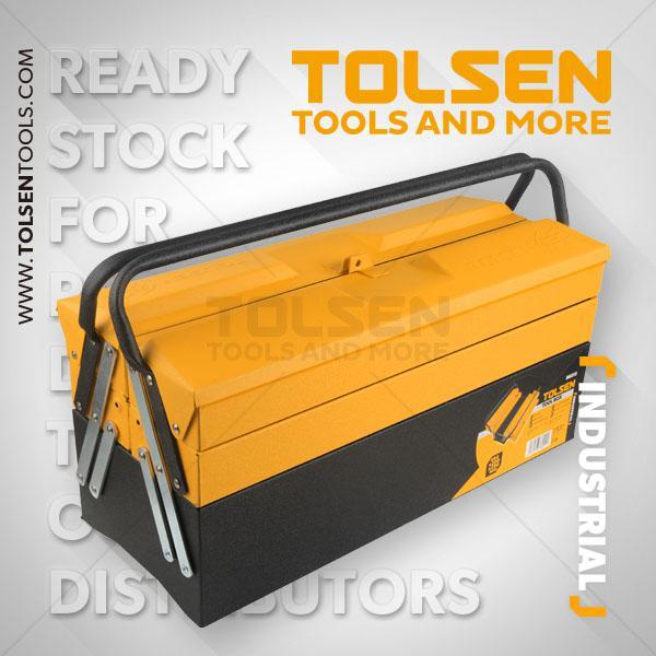 495x200x290mm Tool Box Tolsen Brand 80212