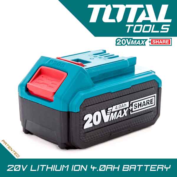 20v 4.0Ah Li-ion Battery Pack 4000mAh Replacement Total Brand TFBLI2002