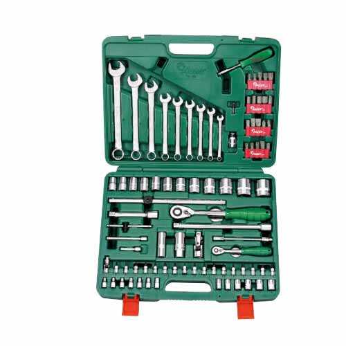 1/4 Inch 1/2 Inch dr. 89pcs Professional Tool Kit Hans Brand