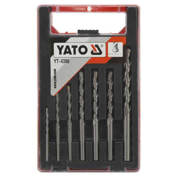 7 Pcs Masonry  Drill Bit Set YATO Brand