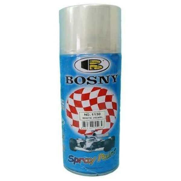 400ml White Pearl Color Spray Paint Bosny Brand