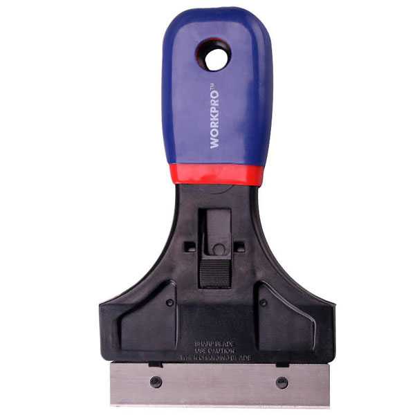 3-1/2" (89mm) blade Glass and Tile Scraper Workpro Brand W018001