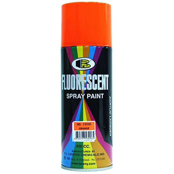 400 ml Fluorescent Orange Color Spray Paint bosny Brand