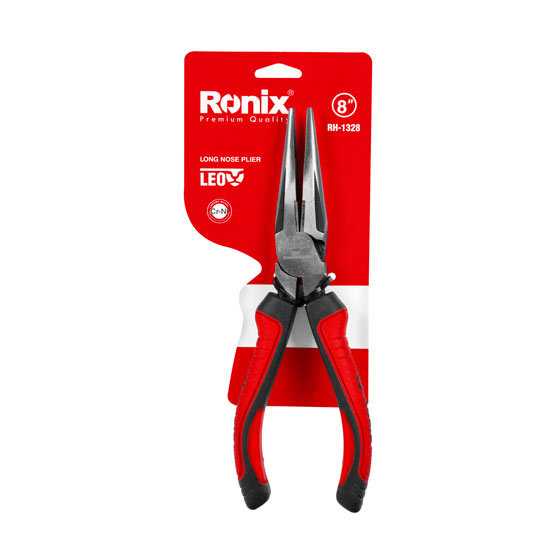 8 inch Heavy Duty Long Nose Pliers Ronix Brand RH-1328