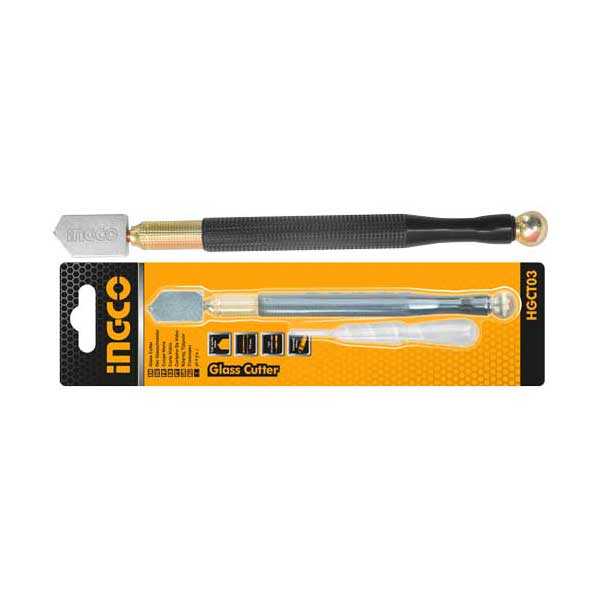 178mm Alloy Steel Auto-Oil Glass Cutter Ingco Brand HGCT03