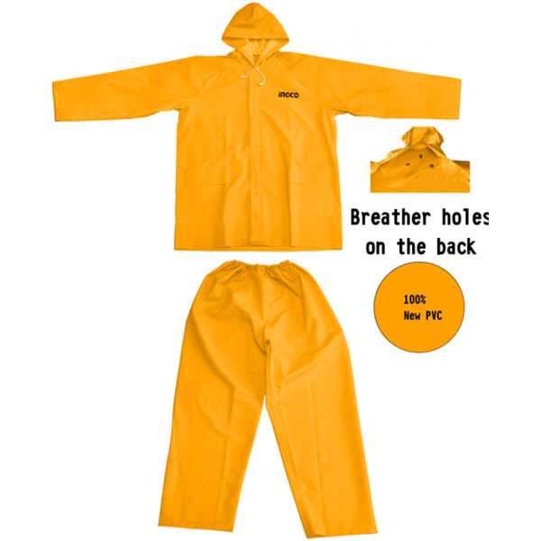 Rain Suit Coat Set Ingco Brand HRCTSKT031.M /L/XL