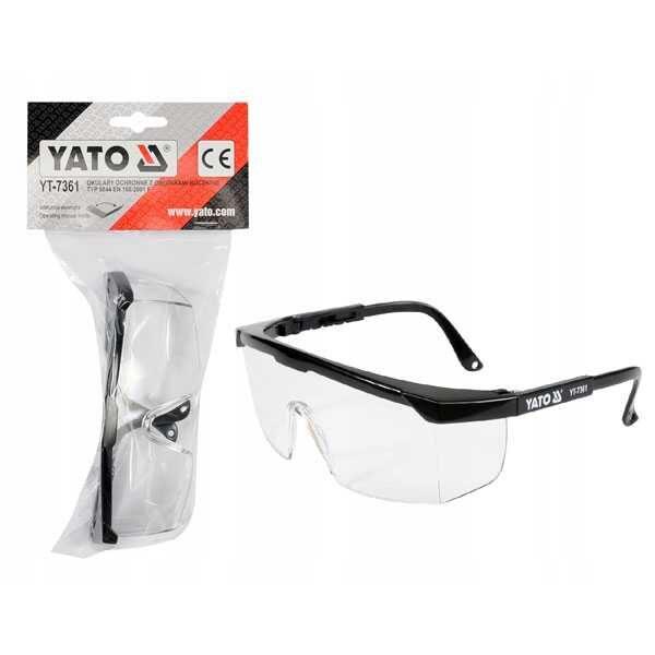 White Color Safety Goggle Glass Yato Brand YT-7361