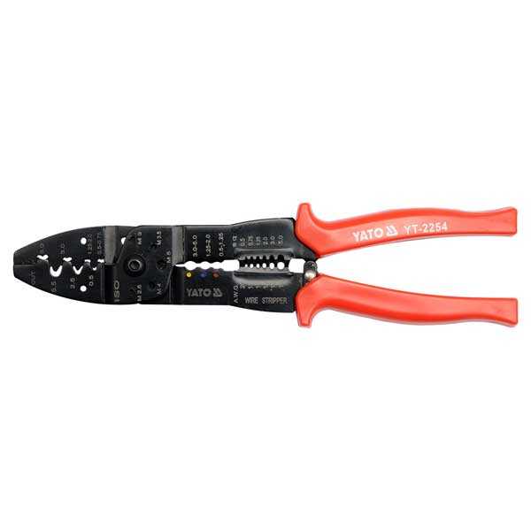 250mm Industrial Crimping Pliers Yato Brand (Poland) Yt-2254