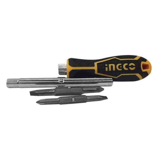 Electric 6 IN 1 screwdriver Set Ingco Brand AKISD0608