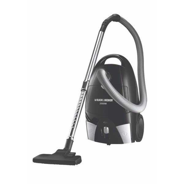 2000W Bagged Vacuum Cleaner Black & Decker Brand
