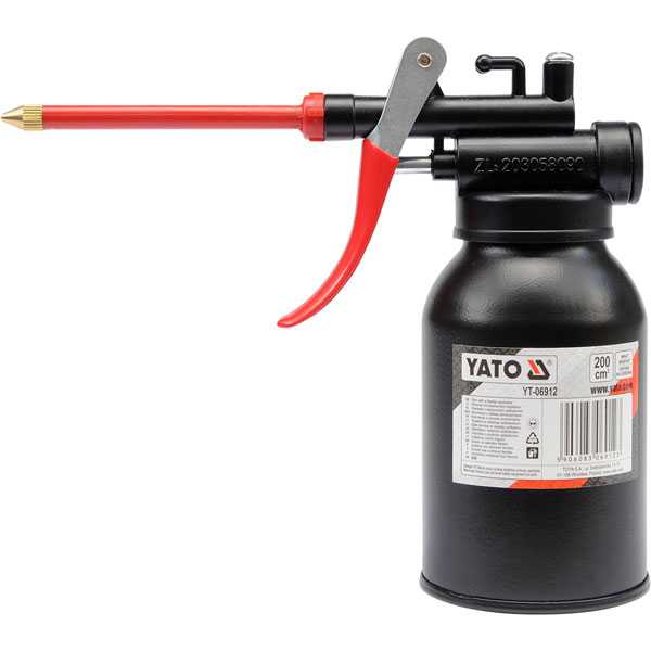 200ml Oil Can With Flexible Applicator Yato Brand YT-06912