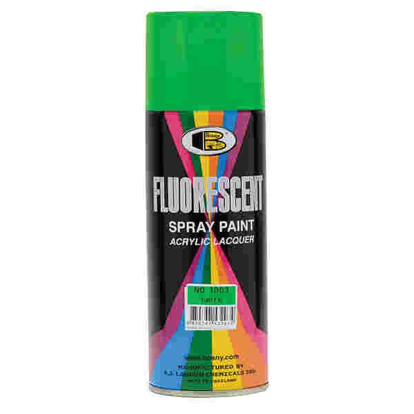 400ml Fluorescent Green Color Spray Paint Bosny Brand