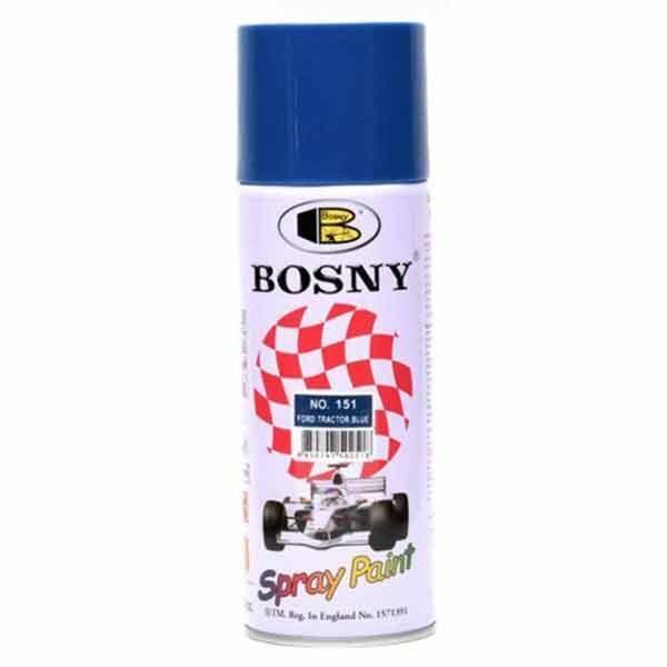 400 ml Ford Tractor Blue Color Spray Paint Bosny Brand