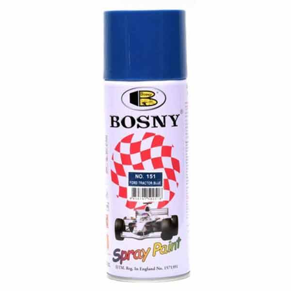 400 ml Ford Tractor Blue Color Spray Paint Bosny Brand