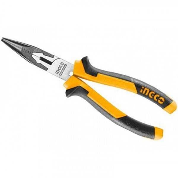 8 inch Heavy Duty Long Nose Pliers Ingco Brand HLNP28208