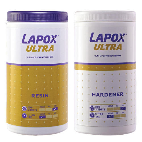 Epoxy Resin and Hardener Lapox Altra Brand Yellowish Color