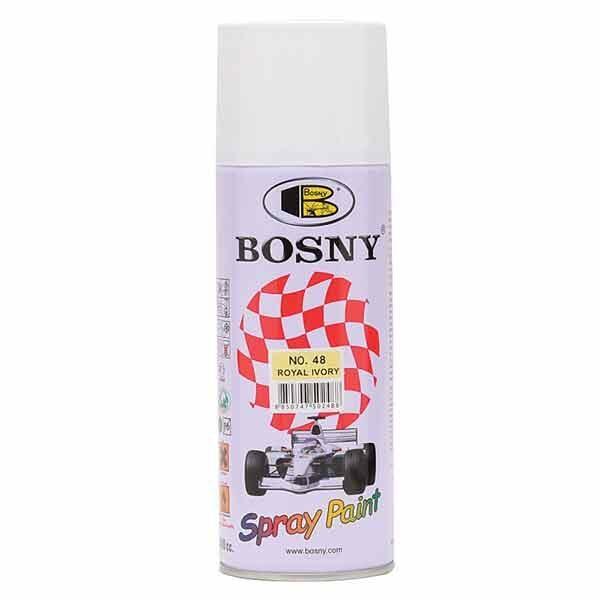 400 ml Royal Ivory Color Spray paint Bosny Brand