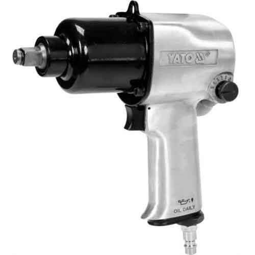 1/2" Drive 850Nm Air Impact Wrench (Twin Hammer) Yato Brand YT-09525