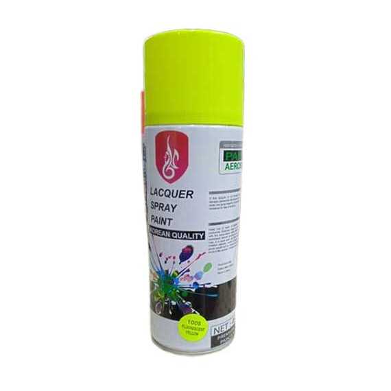 400ml Fluorescent Yellow Color Spray Paint Korean Brand