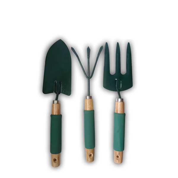 13 Inch 3 Pcs Heavy Duty Garden Tool Set For Tree With Soft Handle